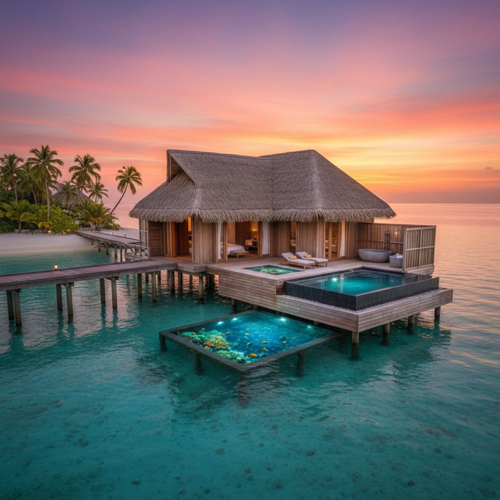 A Slice of Paradise: The Luxury Overwater Bungalow of Your Dreams